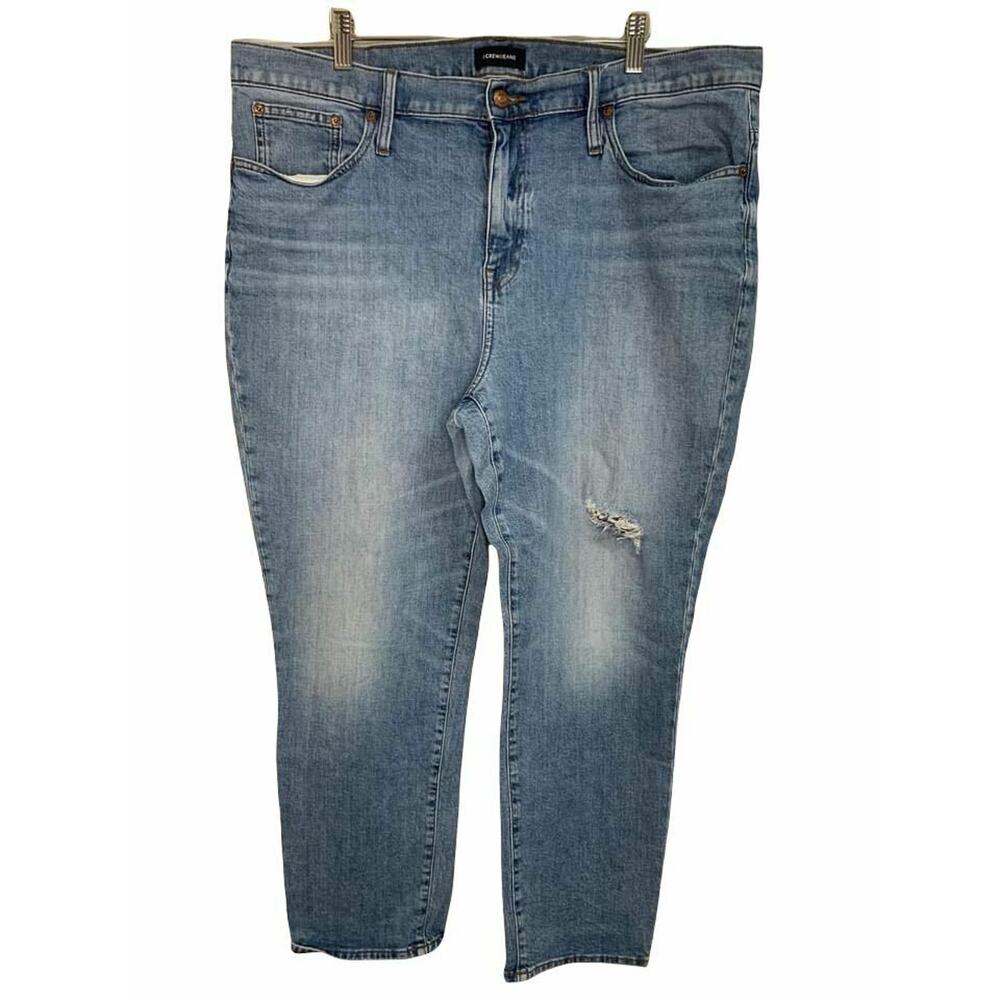 J.Crew Slim Broken-In Boyfriend‎ Size 34 Distressed #K3421